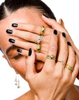 Emerald Ring with Diamonds - Shah