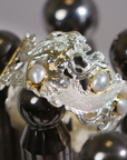 Sterling Silver Bracelet 'Mermaid' with Pearls