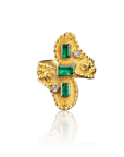Statement Emerald Ring "Damasco"