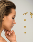 Dangle Earrings 'Flowers'