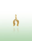 Georgian Letter I in Gold with Diamond