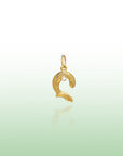 Georgian Letter L in Gold with Diamond