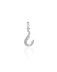Georgian Letter S in White Gold