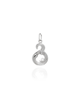 Georgian Letter G in White Gold