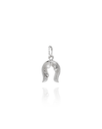 Georgian Letter I in White Gold