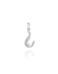 Georgian Letter S in White Gold