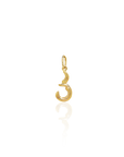 Georgian Letter K in Gold with Diamond