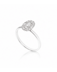 white gold engagement ring with diamond