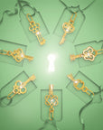 Gold Charm - Key of Love