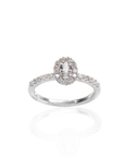white gold and diamond engagement ring