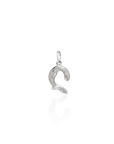 Georgian Letter L in White Gold