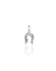 Georgian Letter I in White Gold