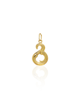 Georgian Letter G in Gold with Diamond