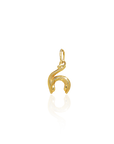 Georgian Letter R in Gold with Diamond