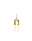 Georgian Letter I in Gold with Diamond