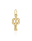 gold key charm